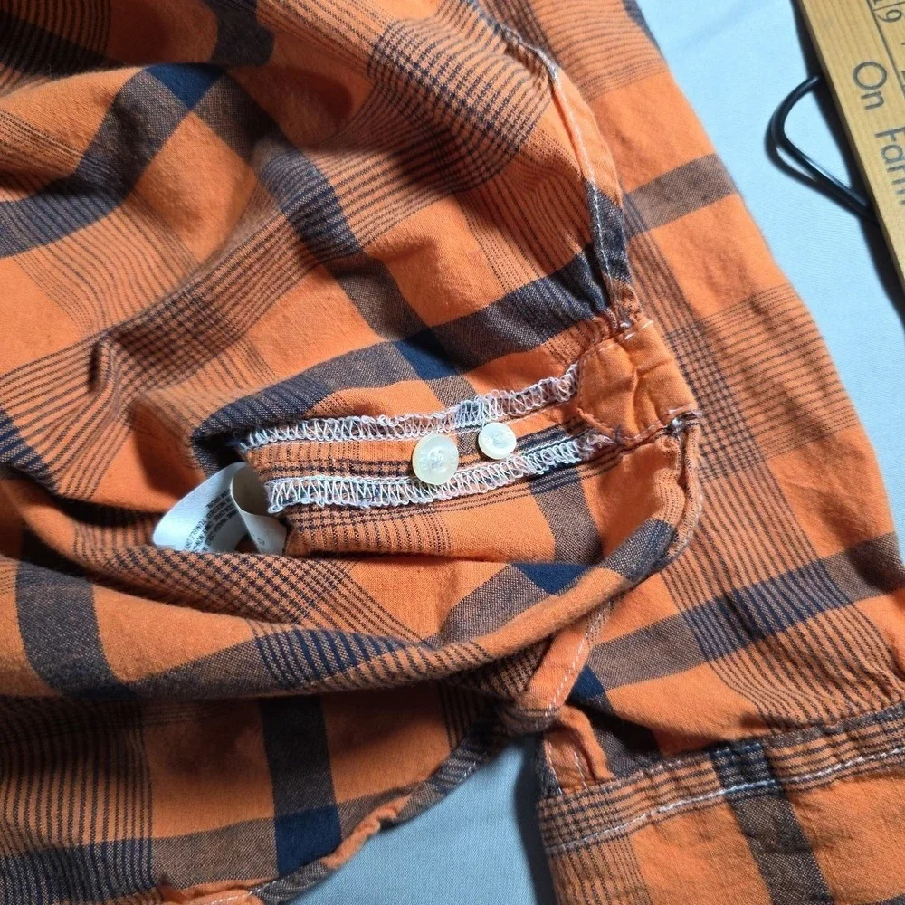 Gap Kids Boys Orange Size XL 12 Long Sleeve‎ Shirt Cotton